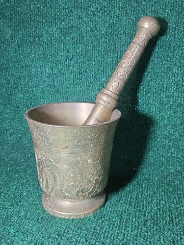 Mortaio pestello ottone - mortaio, in