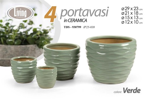 Set portavasi vaso cachepot - portavasi,