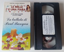 CRISTINA D’AVENA presenta LE MILLE E UNA FIABA ● La Ballata di Paul Bunyan ● VHS