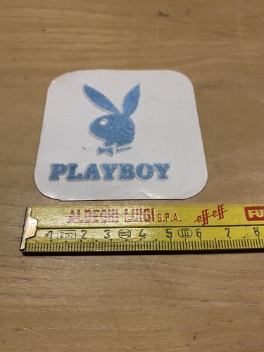 Playboy adesivo rillievo - adesivo,