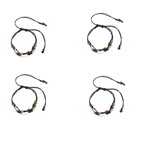 Boho conchiglie pietra - 4x, di