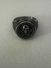 Anello in acciaio vintage