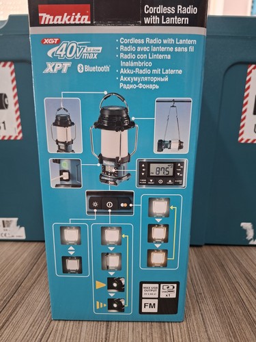 Radio lampada makita mr010gz - radio,