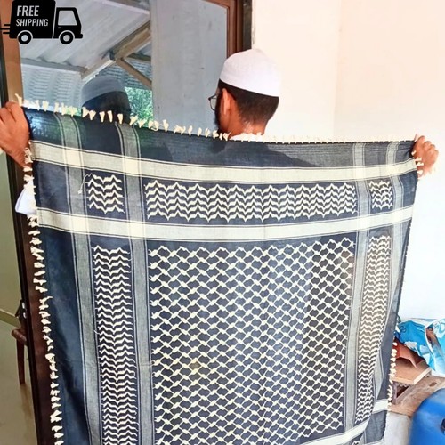 Sciarpa keffiyeh crema - sciarpa,