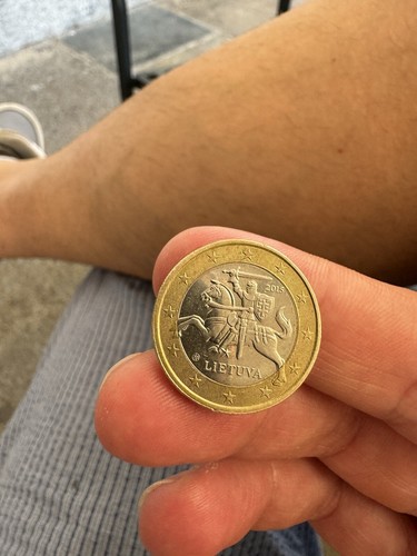Moneta euro rara lietuva - euro,