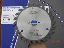 HM/Widia Lama Di Sega Circolare 140 X 20 Z 24 WZ, Blueline AKE Per Skil E Altri.