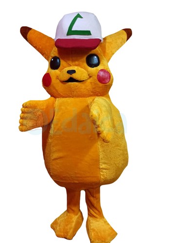 Mascotte pikachu deluxe - pikachu,