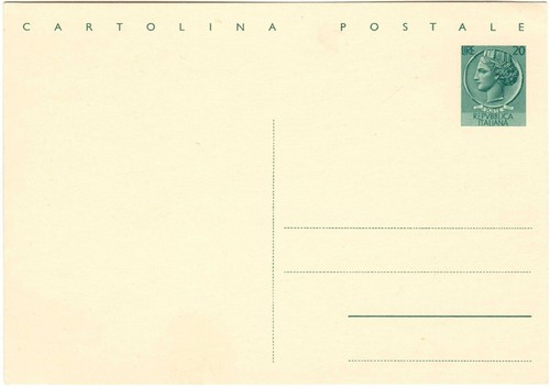 Repubblica c154 intero postale - intero,