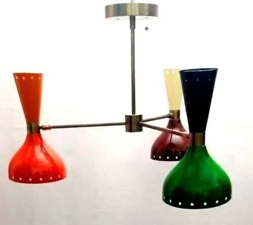 Lampadario stile stilnovo anni - lampadario,