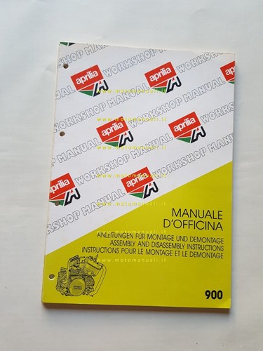 Aprilia motore manuale - 50,