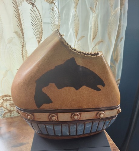Vaso ceramica terra piatta