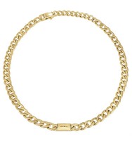 Collana logomania gold breil - gold,