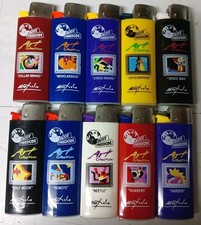 SERIE DI 10 ACCENDINI SMOKING