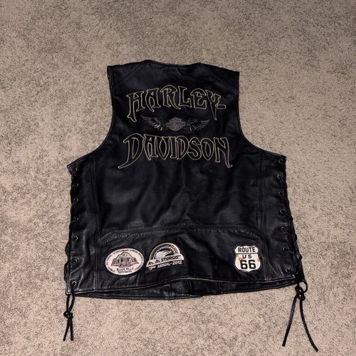 Gilet vintage harley - gilet,