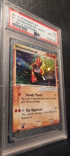 Psa hitmonchan holo - ex,