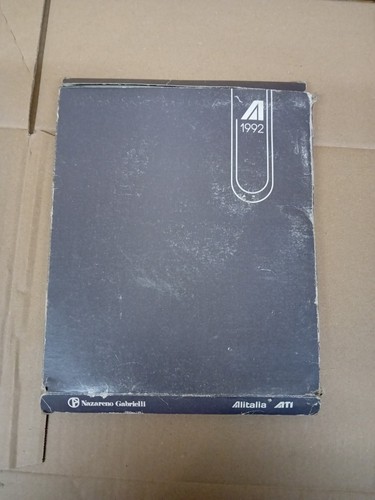 Alitalia ati 1992 agenda - -,