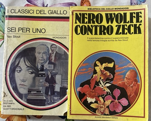 Nero wolfe due - nero, wolfe/