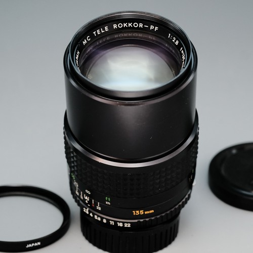 Minolta tele rokkor pf - minolta,