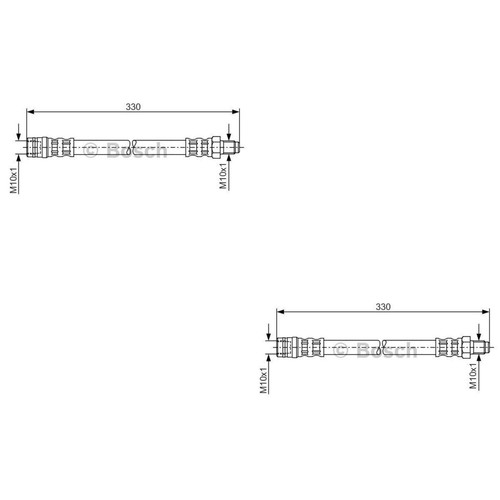 Tubi freno bosch asse - tubi,