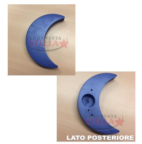 Decorazione legno azzurro - in,
