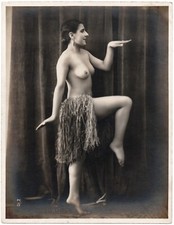 Studio PC Paris Femme Danseuse Tirage argentique 1920-30