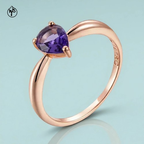 Anello luminoso con zirconi