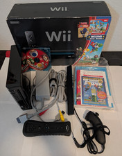 Nintendo Wii Black Console