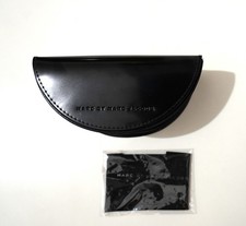 Marc  Jacobs custodia nera semi- rigida occhiali black hard sunglasses case