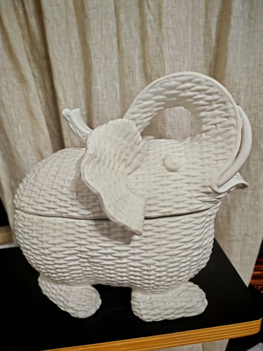 Zuppiera elefante vintage - zuppiera,