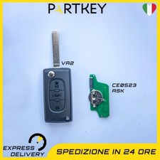 chiave telecomando Peugeot 407 Citroen C4 picasso C5 ID46 CE0523 3 pulsanti VA2