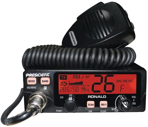 President ronald 10m radio - president,