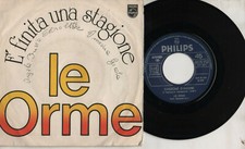 LE ORME disco 45 giri MADE in ITALY Canzone d'amore + E' finita un stagione 1976