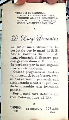 Ordinazione sacerdotale - 25°,