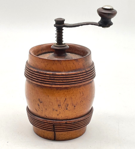 Antico macinapepe legno - macinapepe,