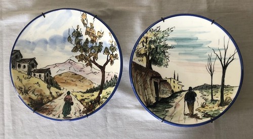 Piatti porcellana vintage - , (2)