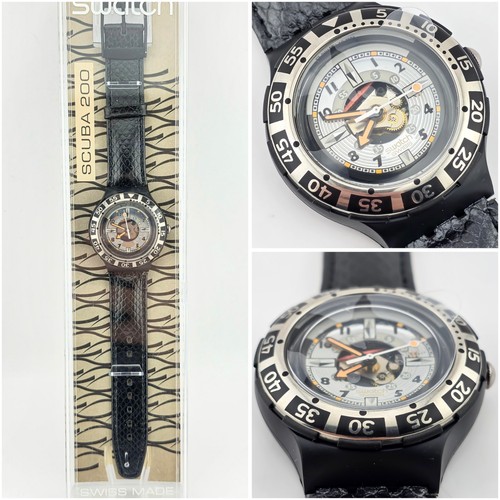 Swatch scuba 200 squiggly - scuba,