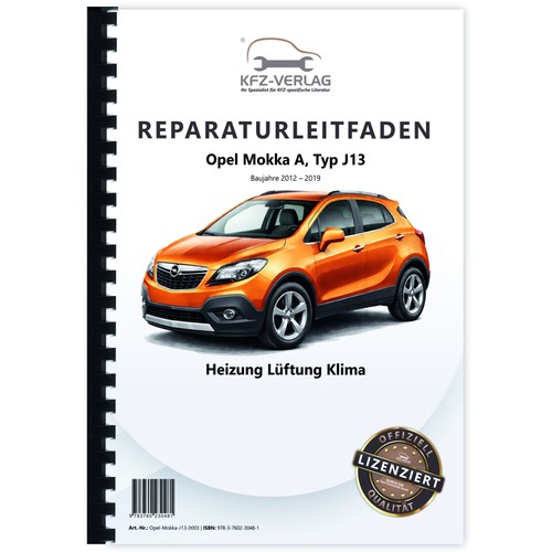 Opel mokka tipo j13 2012 - opel, 2012-2019