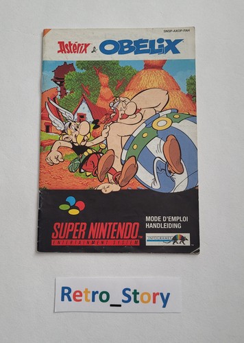 Super nintendo snes astérix - super,