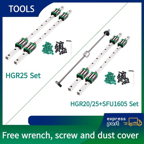 Guida lineare hgr20 hgr25 - guida,