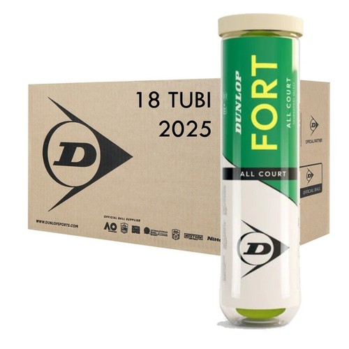 Cartone palline tennis dunlop - cartone,