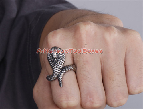 Anello uomo gotico punk - uomo,