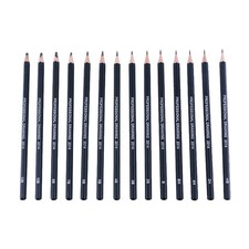  14pcs disegna il set di matite Essentials Sketching Pencil Set Protezione