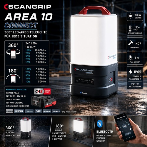Scangrip area connect - scangrip, 10