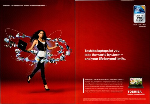 2009 pubblicità toshiba - 2009,