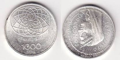 Moneta argento 1000 - argento,