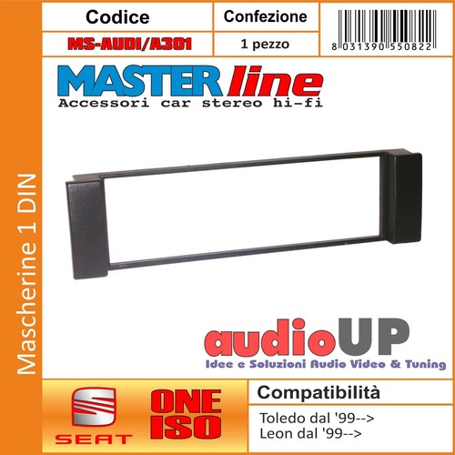 Mascherina autoradio din - 1,
