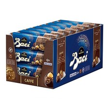 Baci Perugina al Caffe Avvolgente Praline di Cioccolato Fondente Extra 21 Tubi
