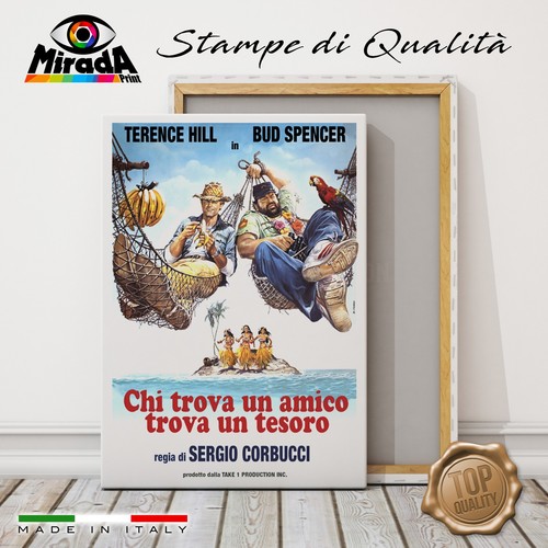 Quadro locandina chi trova - quadro,