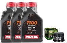 KIT/TAGLIANDO T-MAX 530 TMAX 2012-2016 OLIO MOTUL 7100 10W40 100% FILTRO HIFLO