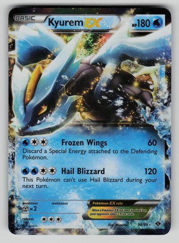 Kyurem holo ex - ex, rare